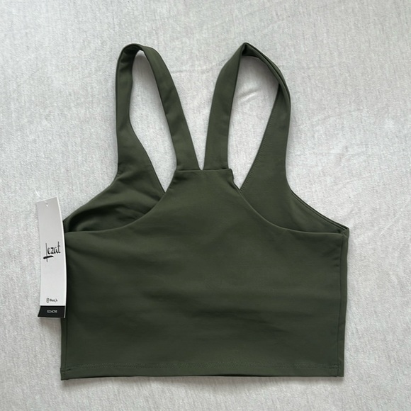 NWT Lezat eco-active, sustainable, activewear, workout set, olive green, Size S - Picture 6 of 16